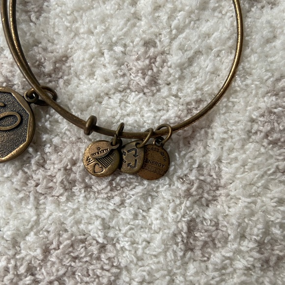 Alex and Ani initial L bracelet - Picture 2 of 4